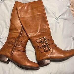 I.N.C tall brown boots size 6